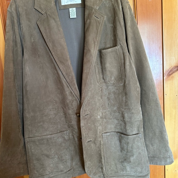 ORVIS Suede Sport Coat - Picture 1 of 9